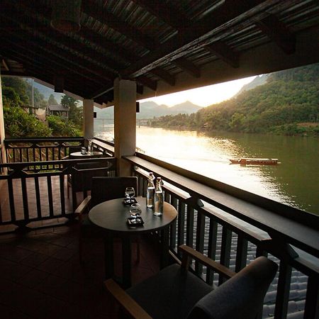 Dokchampa River View Villa Nong Khiaw Ngoại thất bức ảnh