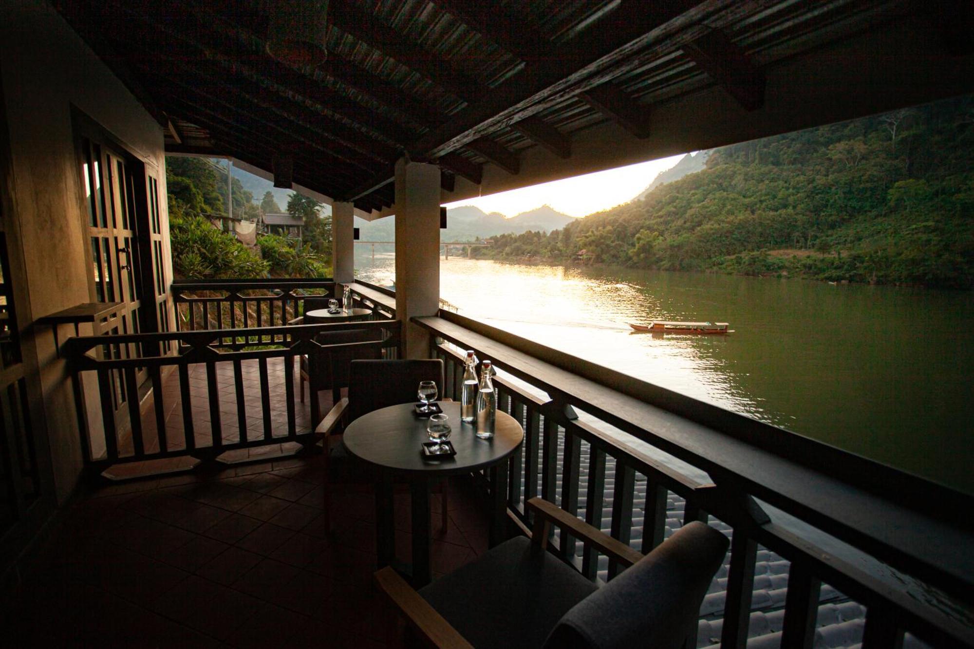 Dokchampa River View Villa Nong Khiaw Ngoại thất bức ảnh